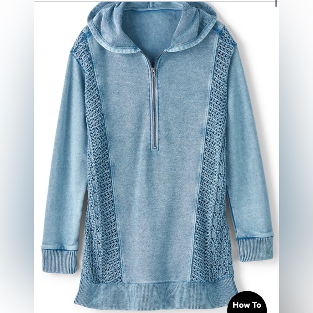 Soft Surroundings Viveca French Terry Tunic